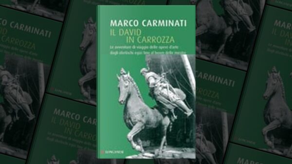 Grafica con la seconda copertina de "Il David in carrozza"