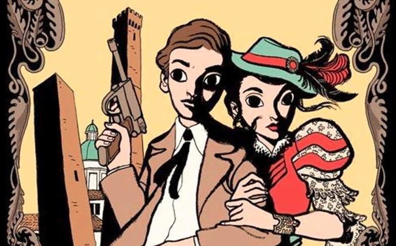 Particolare della copertina del libro "Un Lampo nell'ombra" 2013