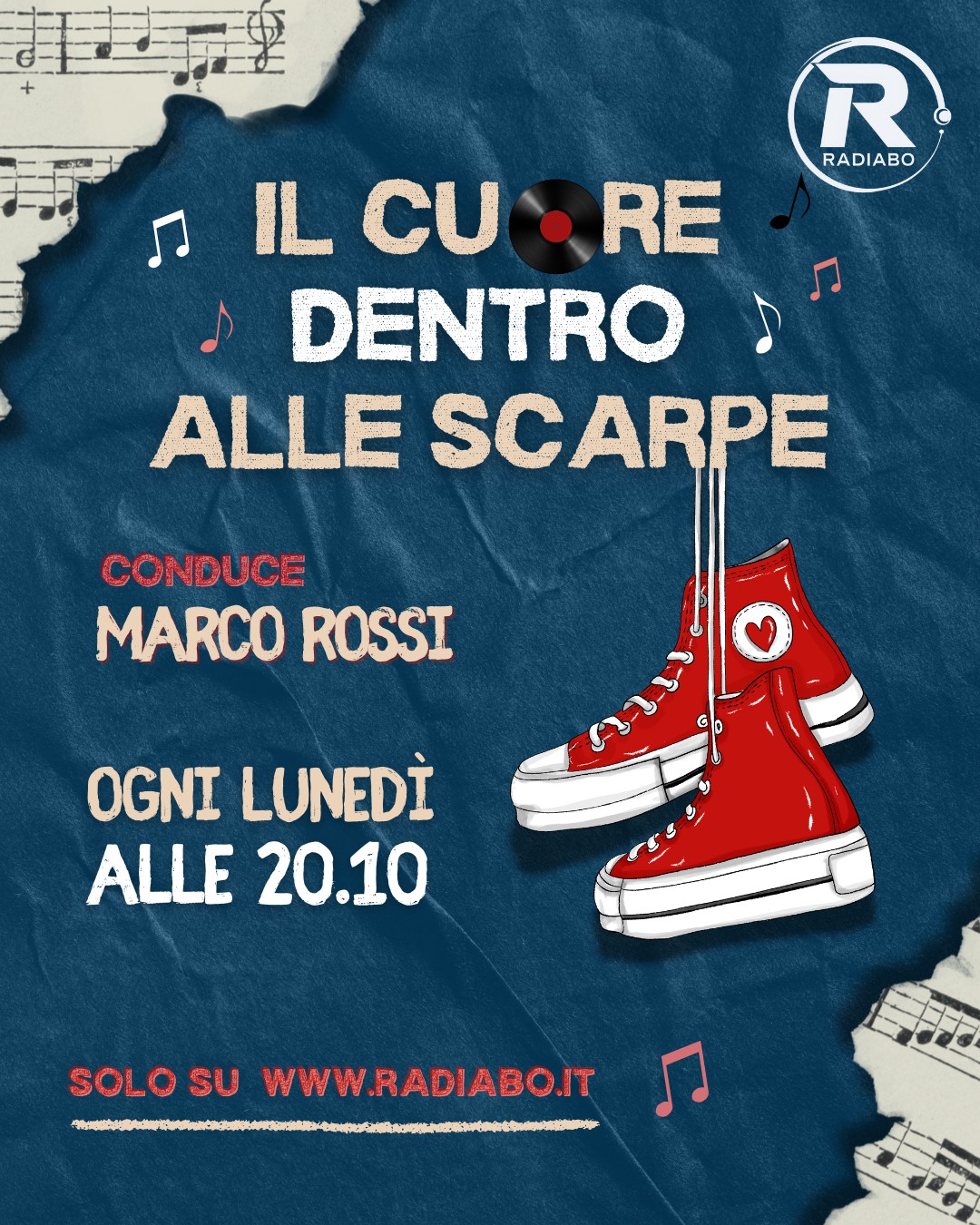 Il cuore dentro alle scarpe