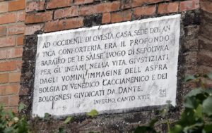 Lapide delle "Salse"