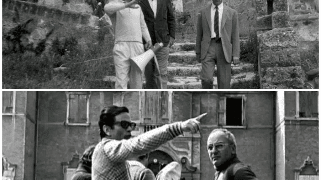 Pier Paolo Pasolini sul set (©Pier Paolo Pasolini)