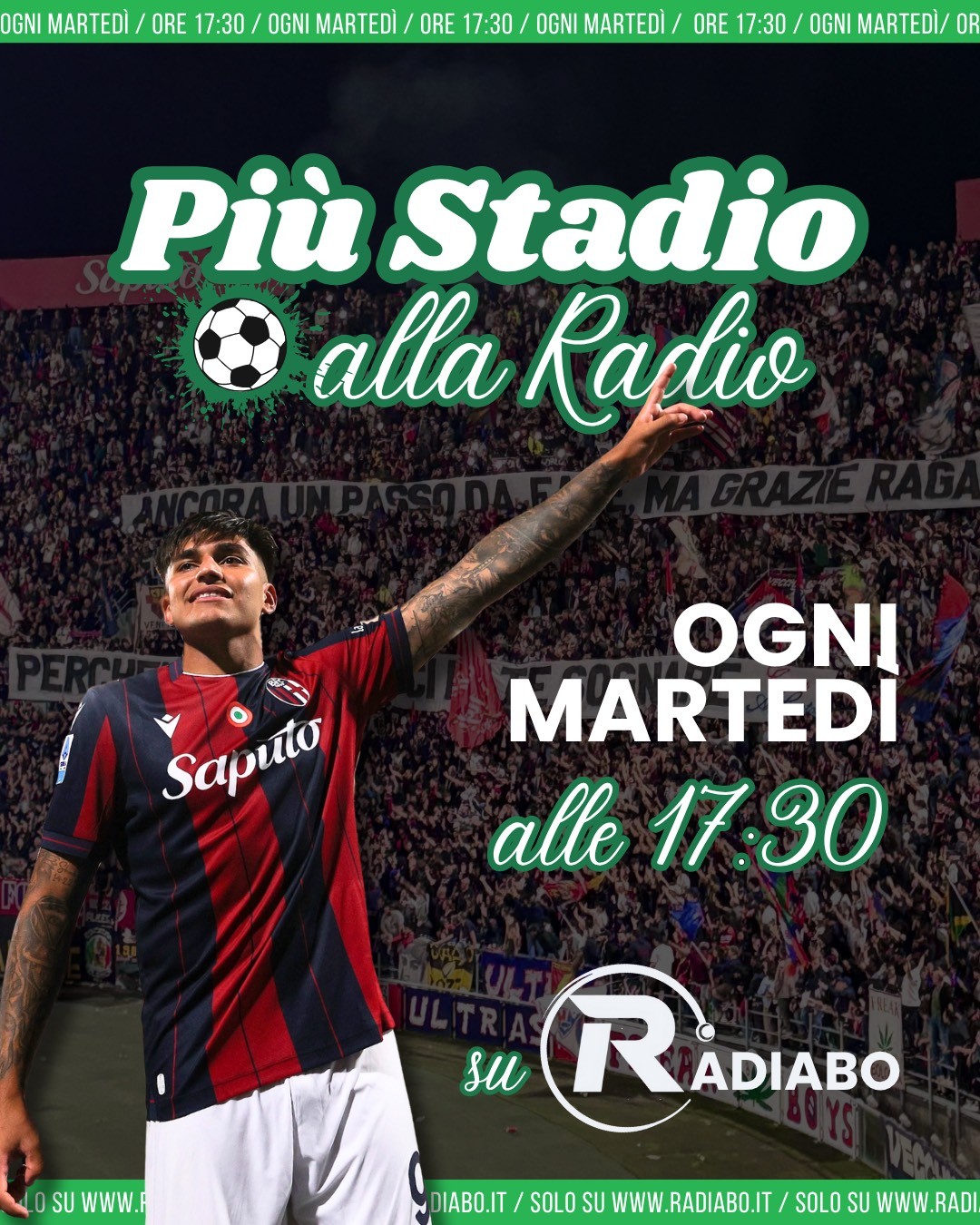 Più Stadio alla Radio