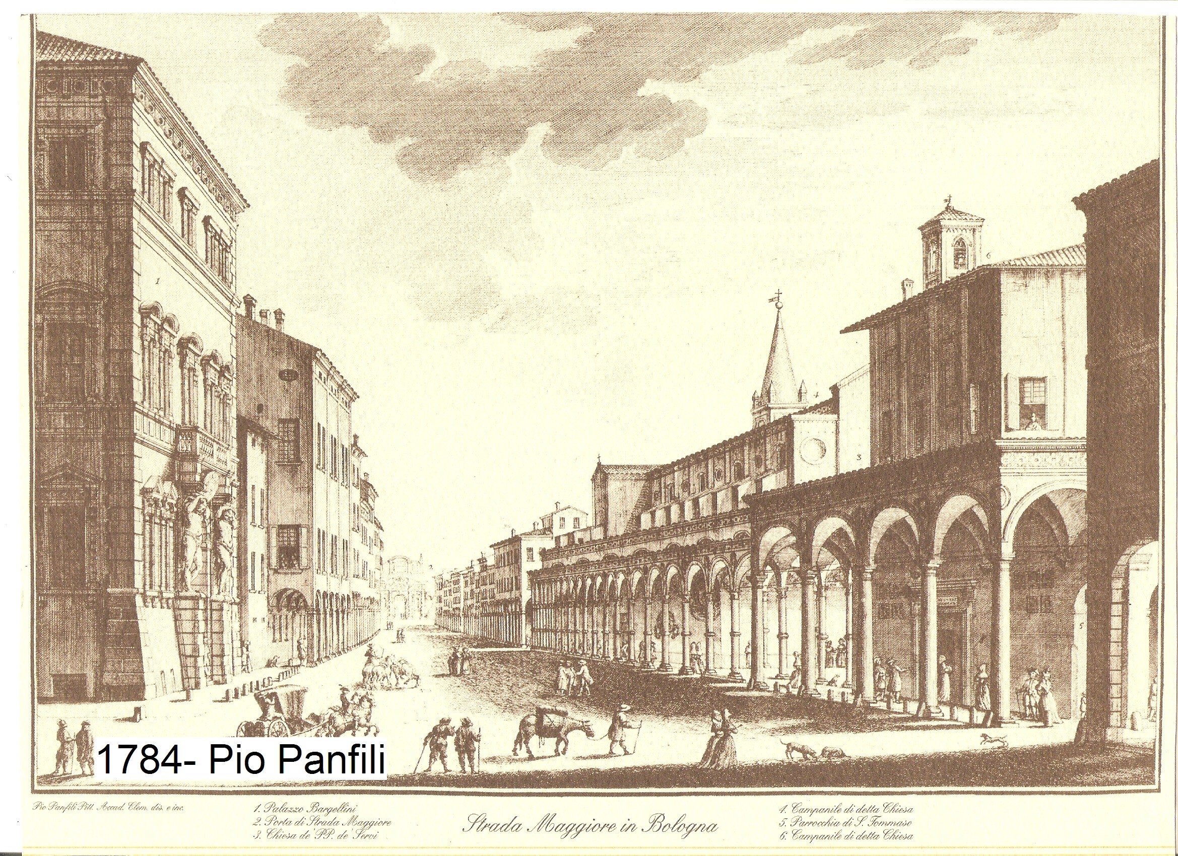 Portico Servi Pio Panfili 1784