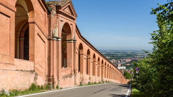 Una parte del Portico di San Luca