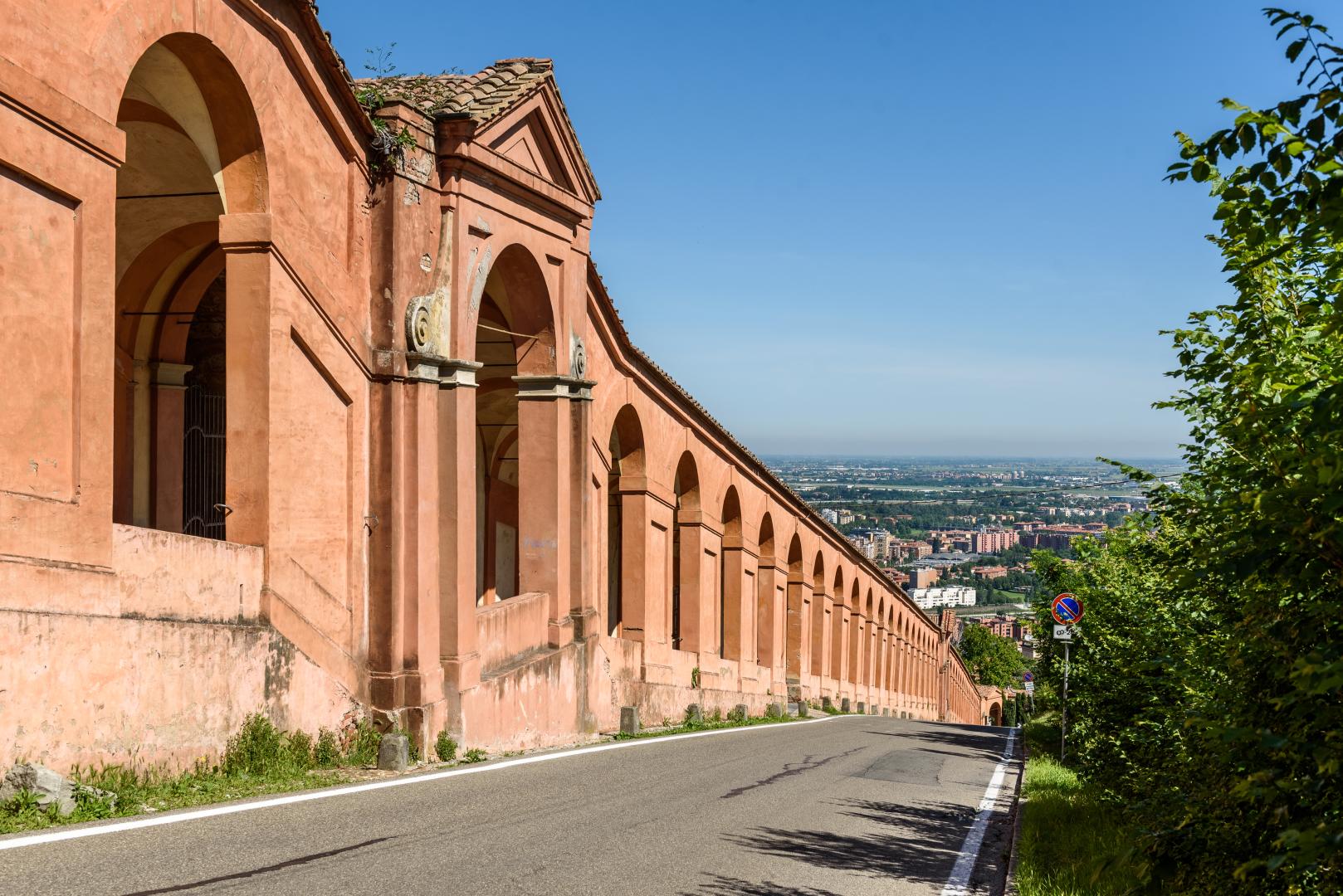 Una parte del Portico di San Luca
