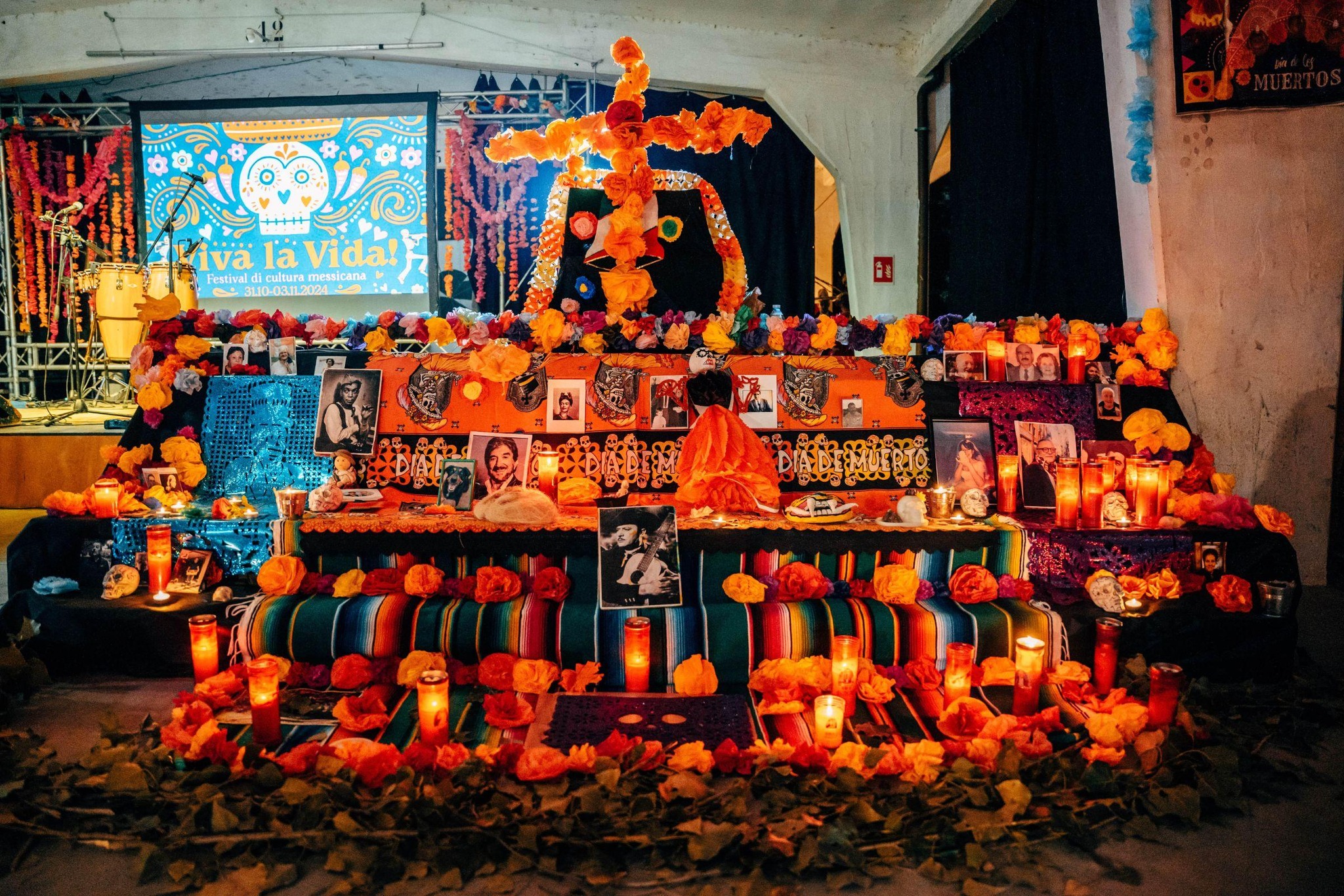 Un altare al Viva La Vida - Festival di cultura messicana