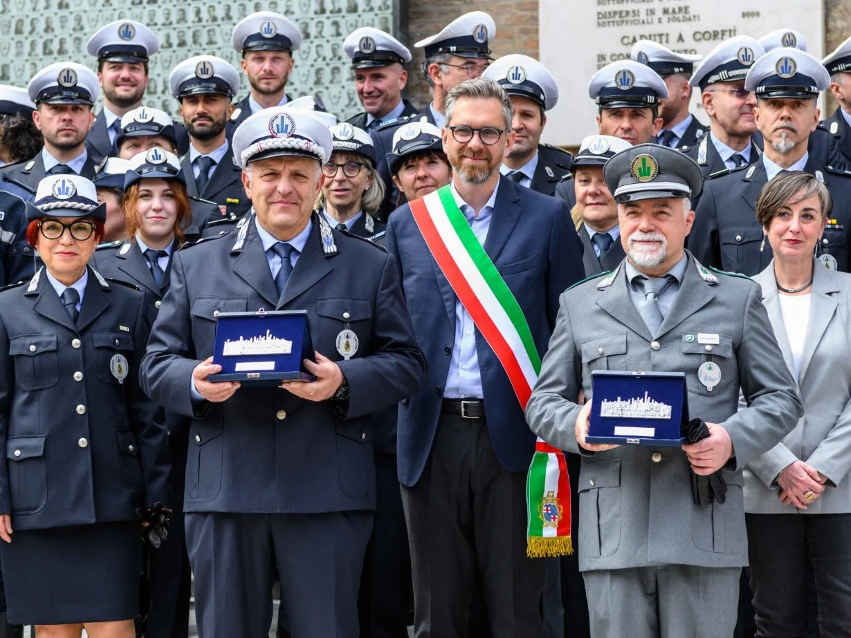 Sindaco Lepore e Polizia Locale (©Sindaco Lepore e Polizia Locale)