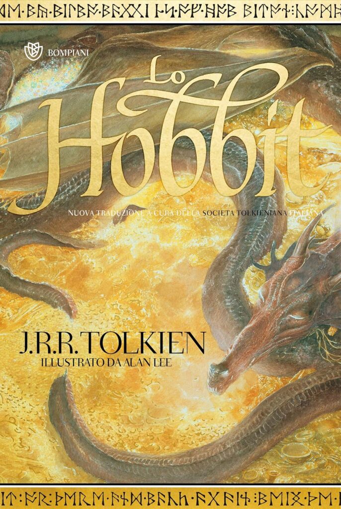 Copertina de "Lo Hobbit illustrato"