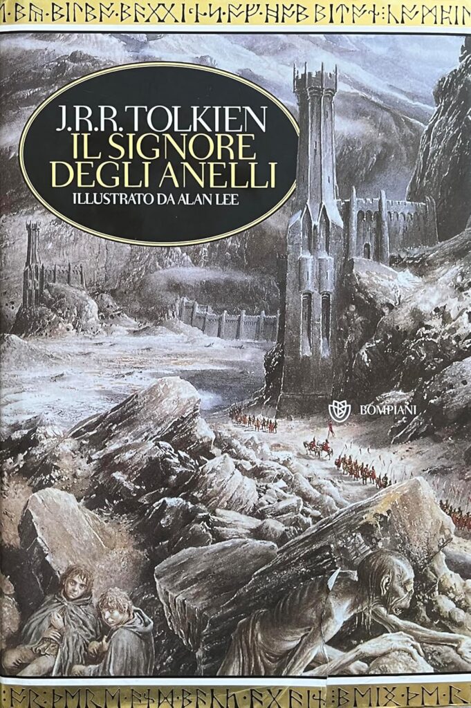 Copertina de "Il Signore degli Anelli" di J.R.R. Tolkien