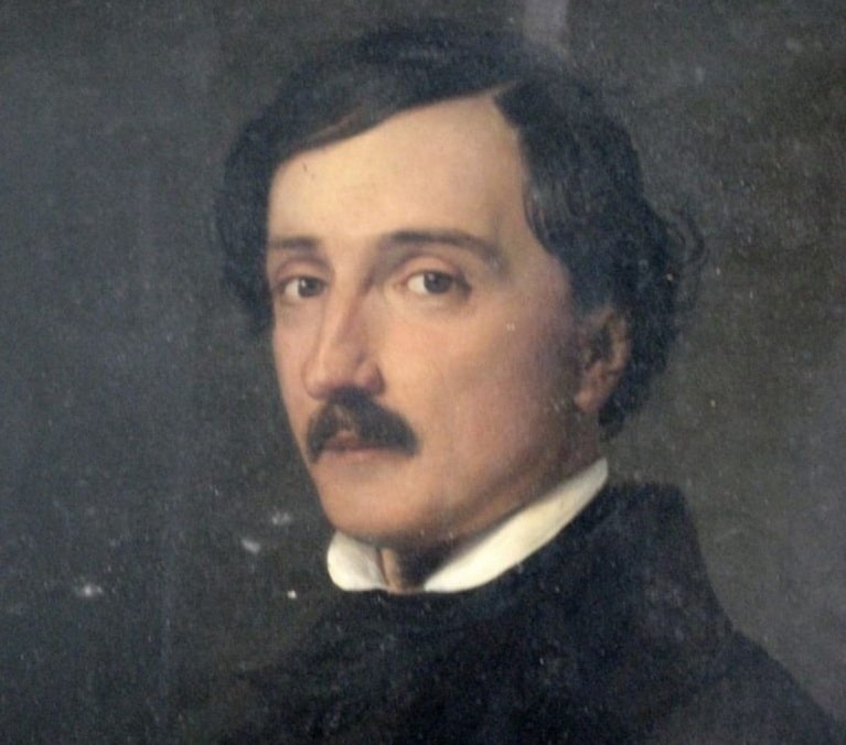 Immagine del Conte Cesare Mattei circa a 20 anni