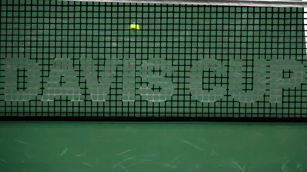 Madrid, Spagna-25 novembre 2021: Gara di Coppa Davis tra Svezia e Canada al quartiere fieristico Casa de Campo di Madrid — Foto di Musiu0