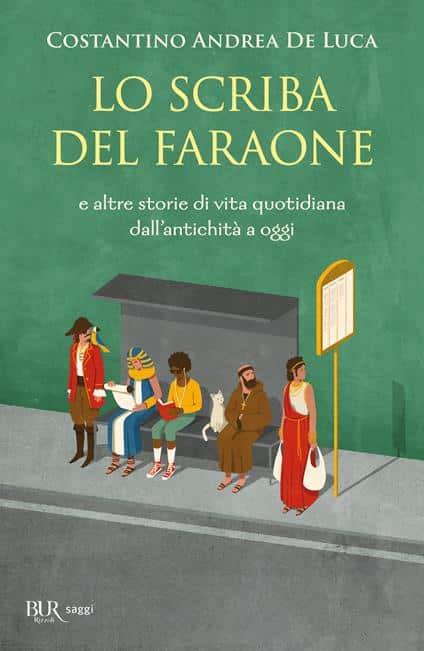 Copertina del libro "Lo scriba del faraone" di Costantino De Luca