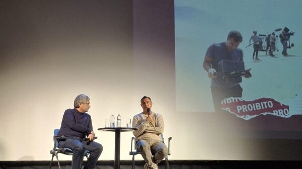 Matteo Garrone premiato con la Targa Zavattini al Reggio Film Festival 2025 (©Radiabo)