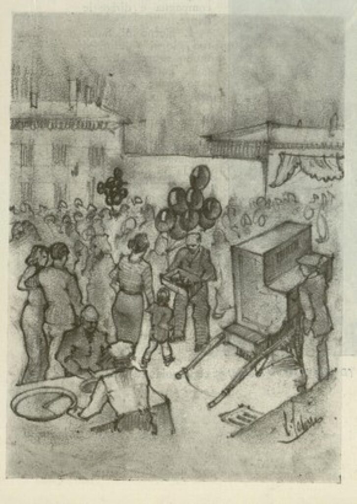 Disegno della Decennale Eucaristica di San Procolo