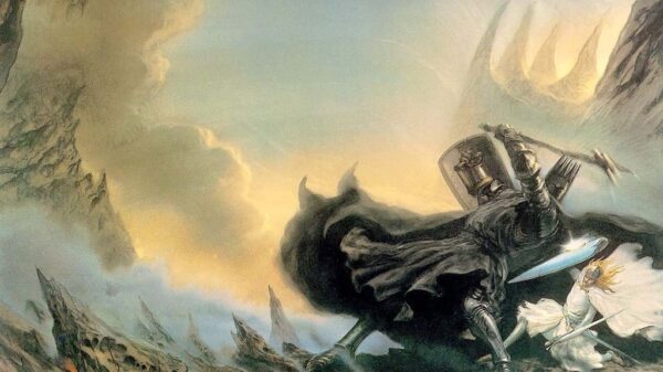 Caduta di Fingolfin di John Howe
