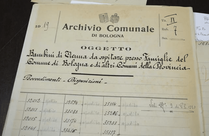 I bambini di Vienna Archivio di Bologna