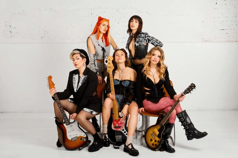 La band musicale Bambole di Pezza