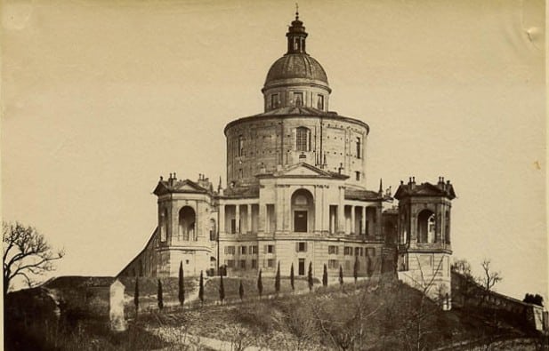 Foto storica del Santuario di San Luca di Pietro Poppi