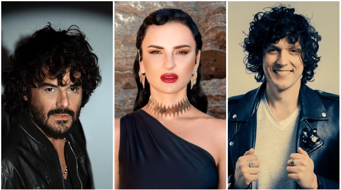 Francesco Renga, Arisa e Ermal Meta (©Francesco Renga, Arisa e Ermal Meta)