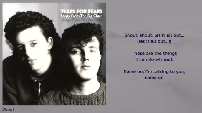 "Shout" dei Tears for Fears (©You Tube)