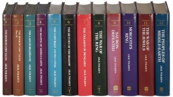 I volumi della History of Middle-Earth di Tolkien