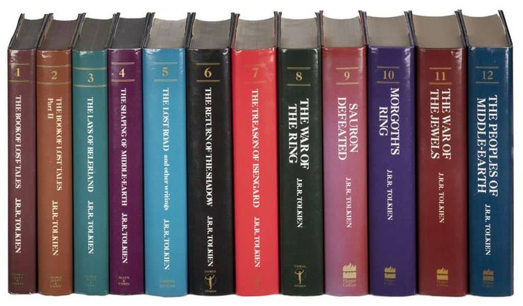 I volumi della History of Middle-Earth di Tolkien