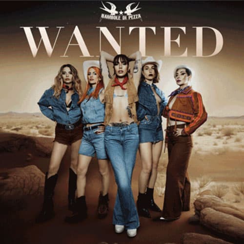 La copertina dell'album Wanted delle Bambole di Pezza