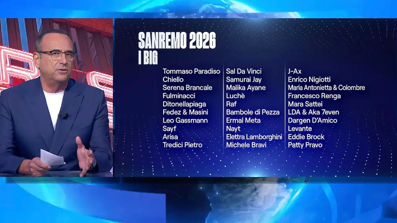 Sanremo 2026 (©RaiPlay)