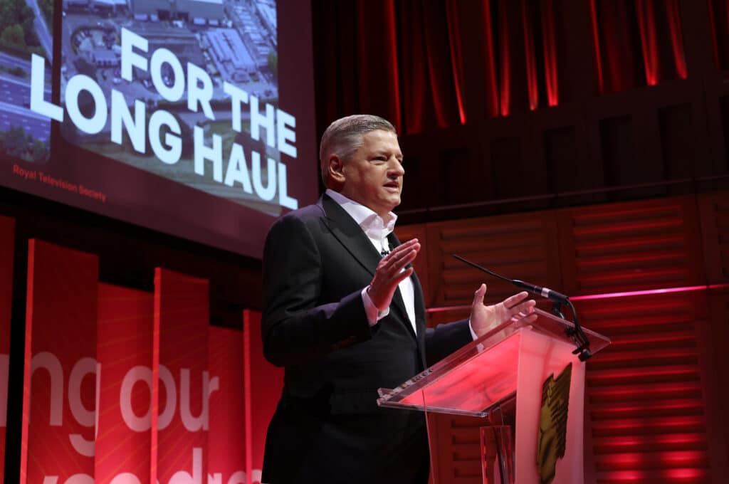 Il co-CEO Netflix Ted Sarandos (© Netflix)