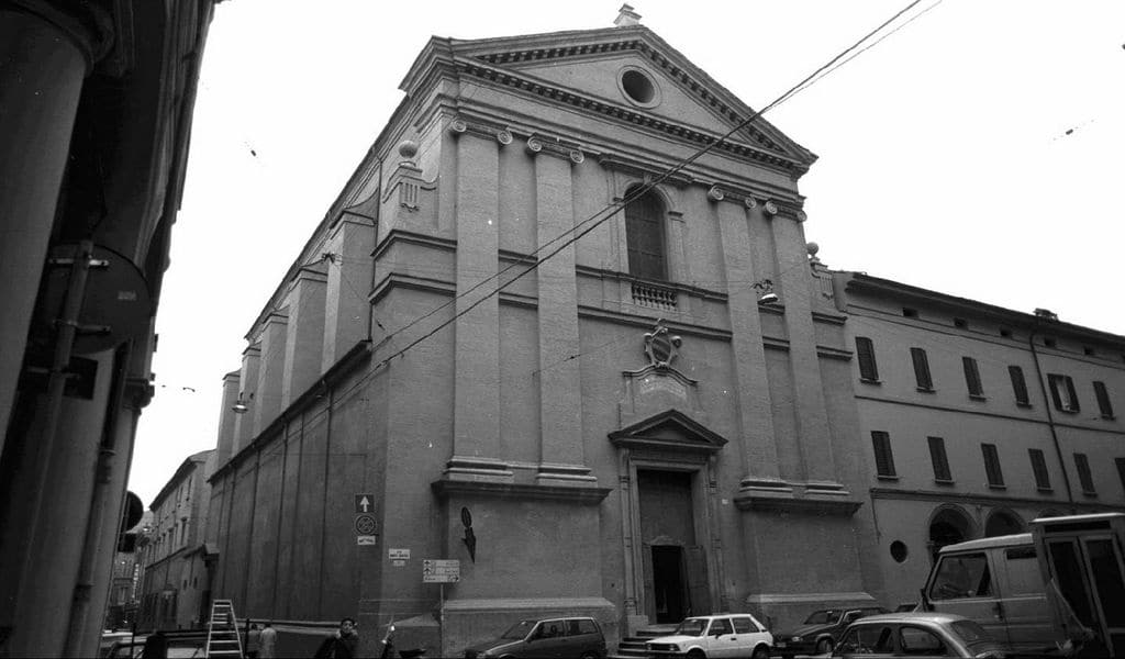 Chiesa dei Santi Gregorio e Siro (immagine d'epoca Beni Culturali)