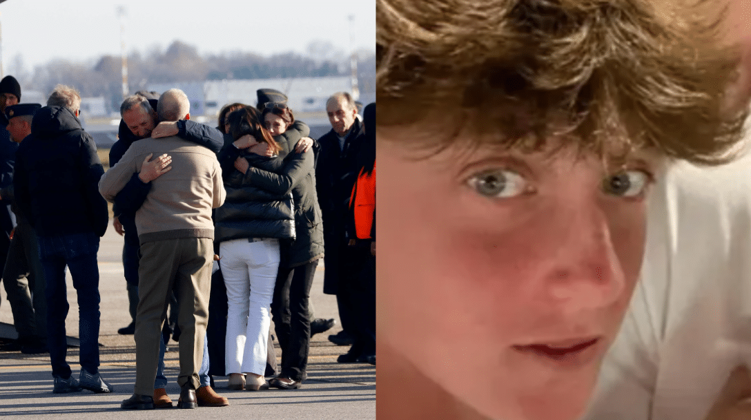 La salma di Giovanni Tamburi arrivata all'aeroporto di Milano Linate (©Giovanni Tamburi)