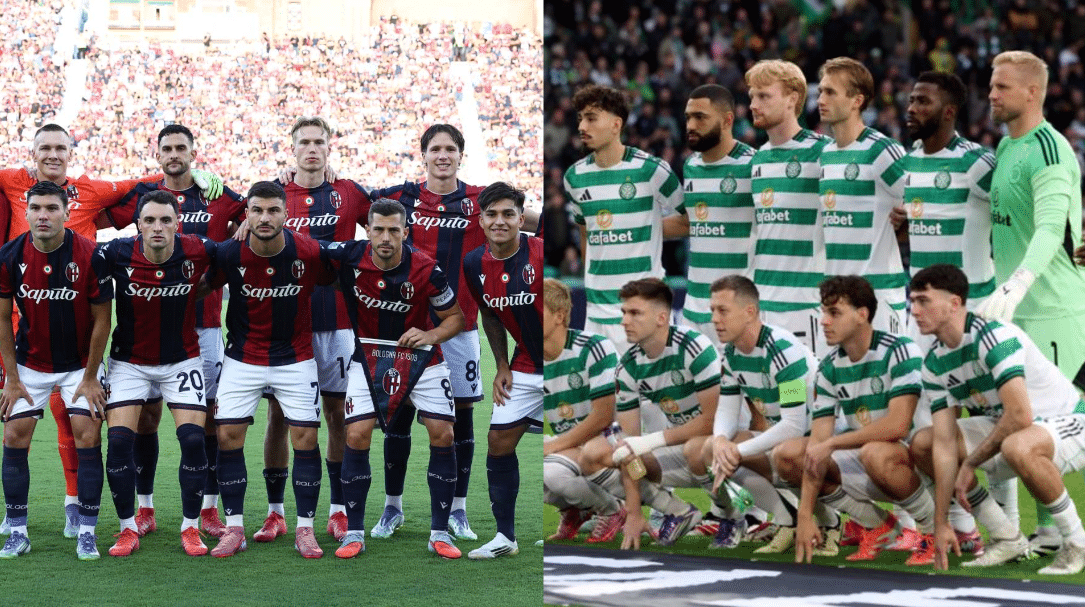 Bologna VS Celtic (©Bologna e Celtic)