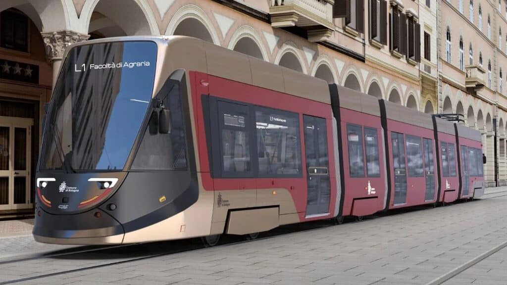 Rendering del Tram di Bologna