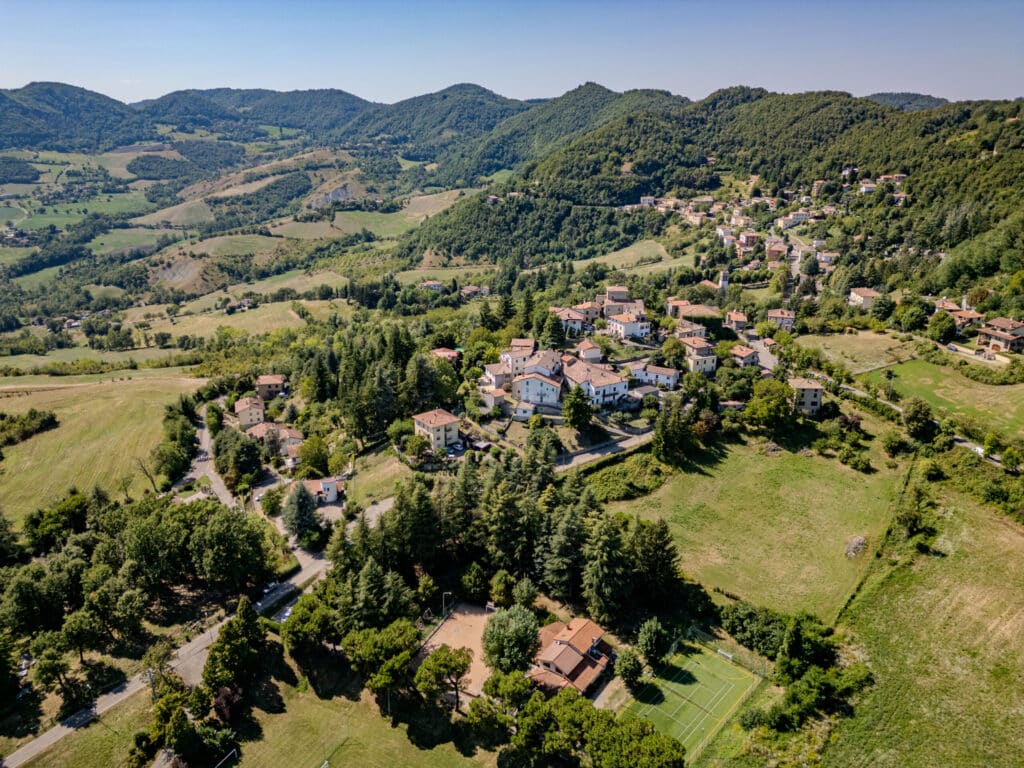 Immagine aerea di Cereglio, Bologna