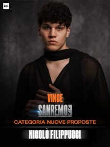 Niccolò Filippucci (© Profilo Ufficiale X "Festival di Sanremo")
