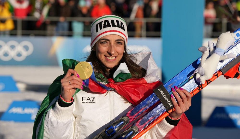 L'oro di Lisa Vittozzi nel Biathlon a Milano-Cortina 2026 (©CONI)