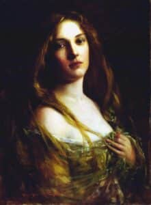 Ritratto di giovane donna Naegele