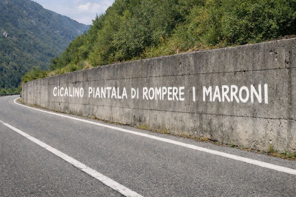 L'ipotetica scritta per "Cicalino" creata da ChatGPT