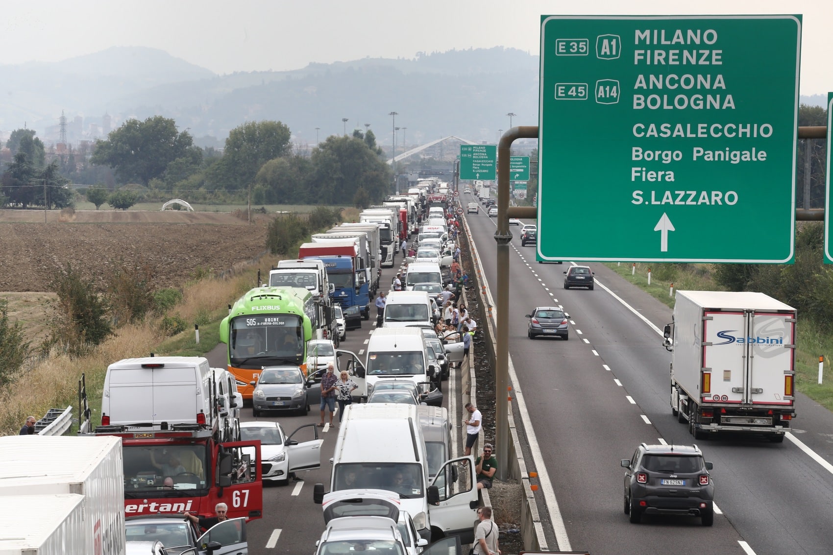 Traffico a Bologna (©RadiaBo)