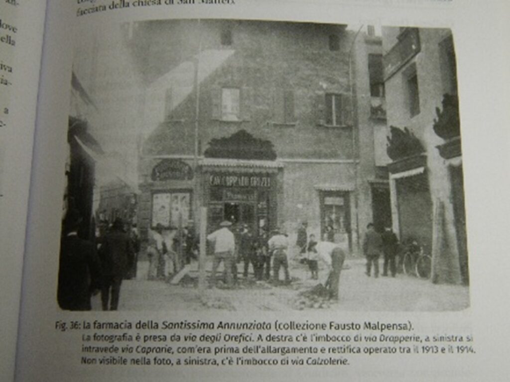 La Farmacia (Origini di Bologna vol2 pagina 171)