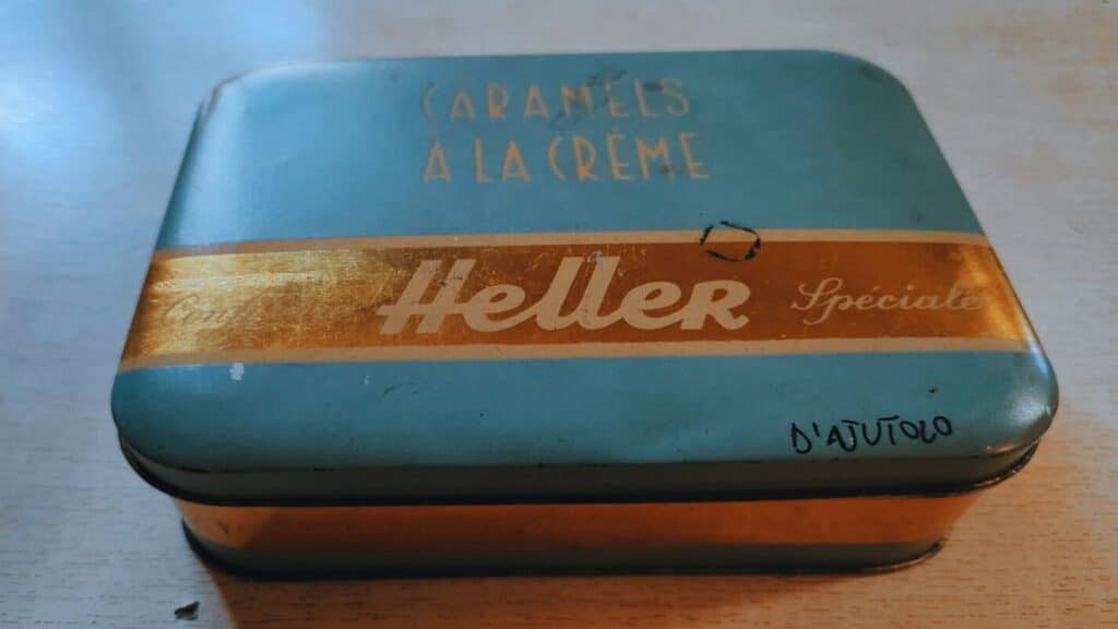 Custodia in cui venne trasferito il Radium