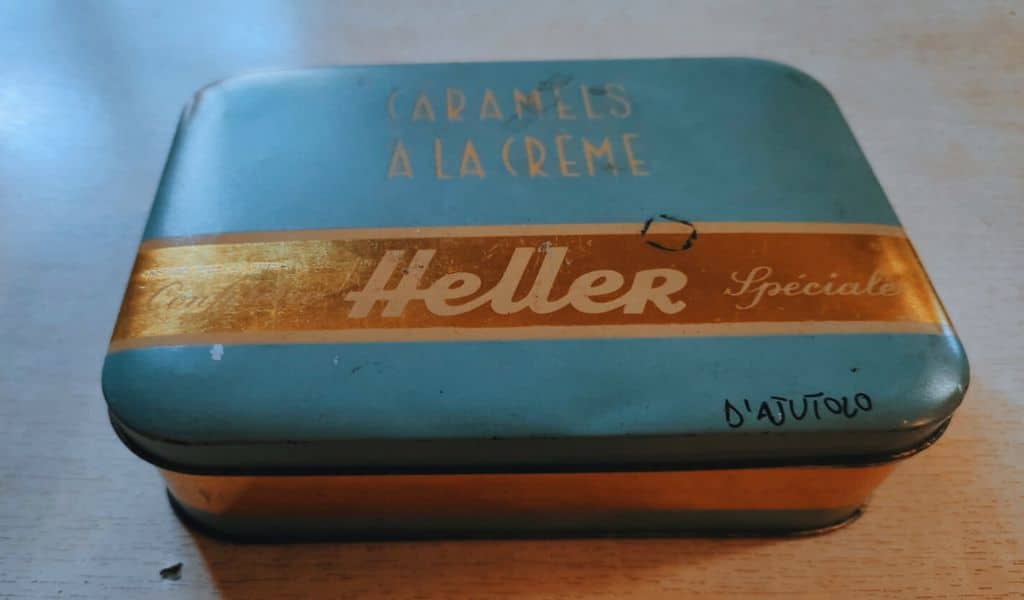 Custodia in cui venne trasferito il Radium