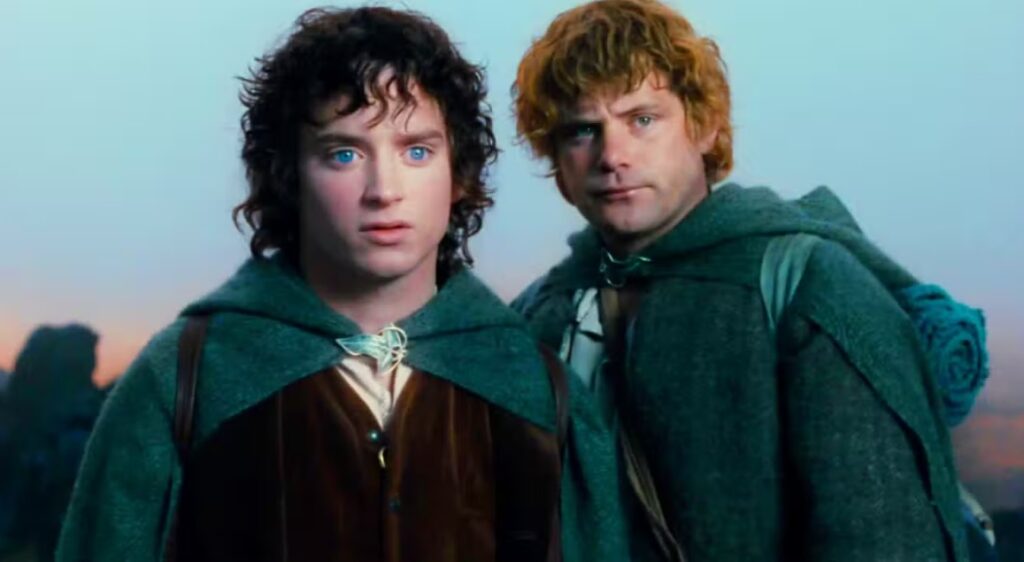 Frodo e Sam ne "Il Signore degli Anelli" di Peter Jackson