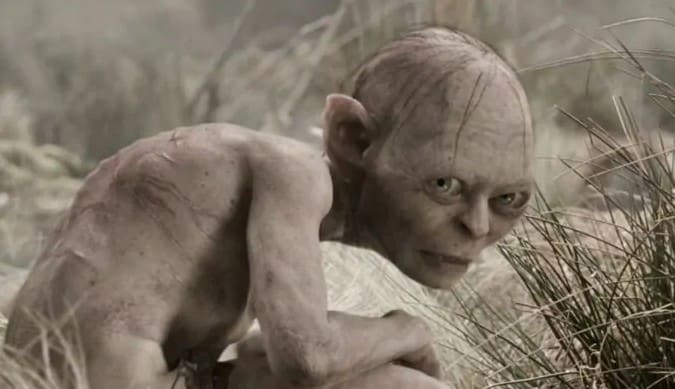 Gollum de "Il Signore degli Anelli" di Peter Jackson