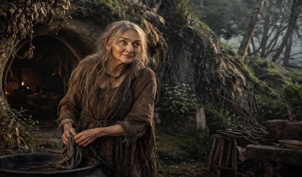 Il personaggio di Marigol creato con IA