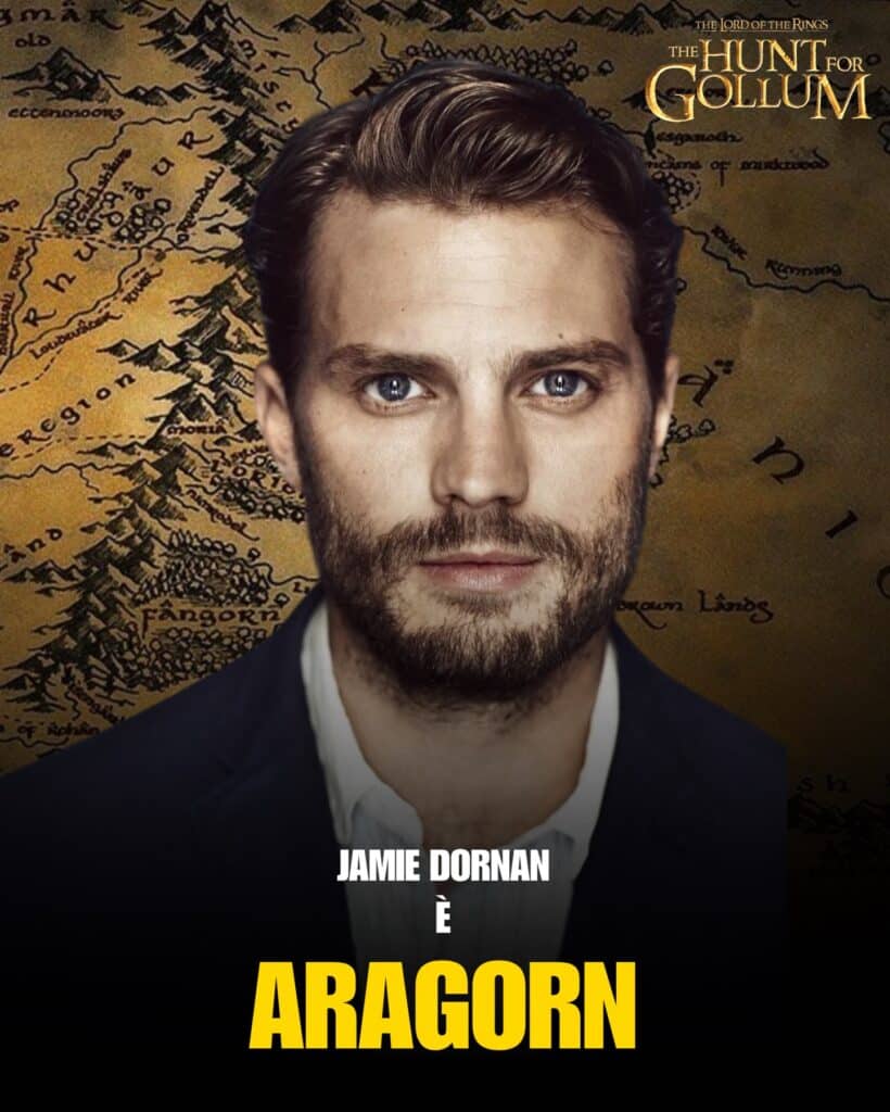 Jamie Dornan interpreterà il ruolo di Aragorn