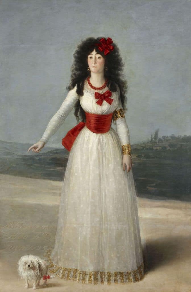 La duchessa d’Alba, Goya (© Wikipedia)
