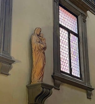 Madonna con Bambino di Jacopo della Quercia