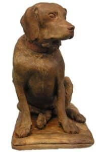 Statua del cane Tago