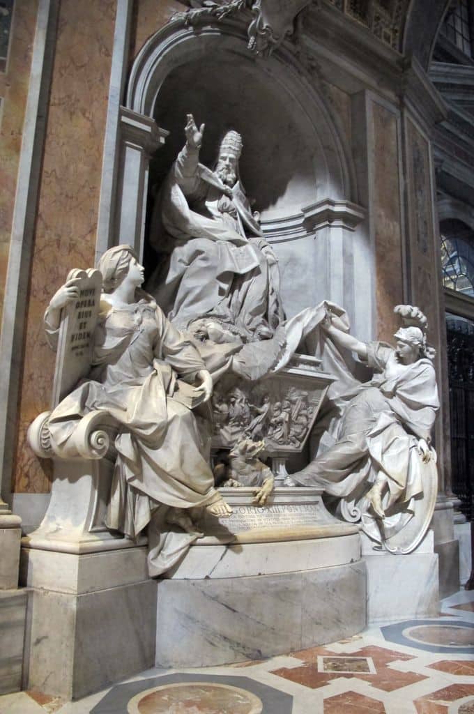 Tomba monumentale Gregorio XIII (Camillo Rusconi - Wikipedia)